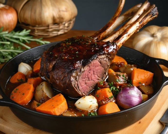 découvrez notre recette facile de cuissot de chevreuil en cocotte, un plat savoureux et réconfortant parfait pour les amateurs de gibier.