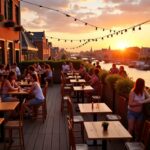 Les rooftops d'Amsterdam : découvrez les bars offrant les vues panoramiques les plus époustouflantes
