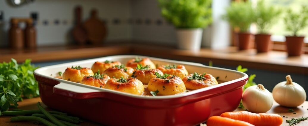 Paupiettes de porc au four : une recette simple et rapide pour un repas savoureux