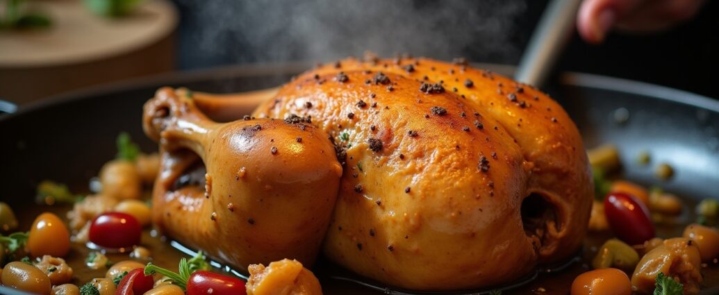 Délicieuse cuisse de poulet croustillante au four : une recette simple et rapide