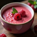 Délicieuse soupe festive au champagne et framboises : la recette simplifiée