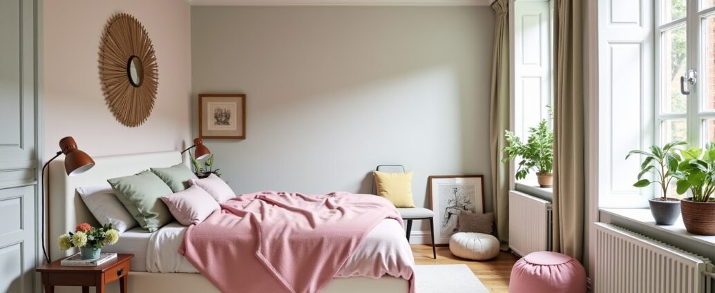Chambre adulte : 15 inspirations de peinture bicolore pour un style élégant