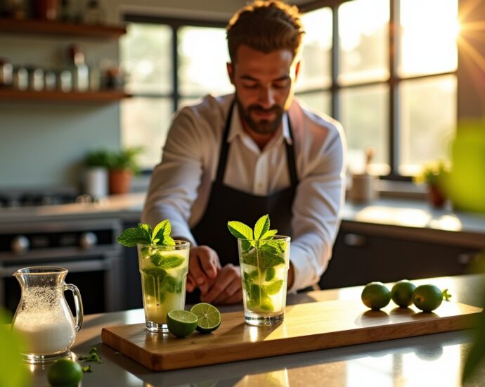 Mojito pour 10 convives : ingrédients essentiels et préparation simplifiée