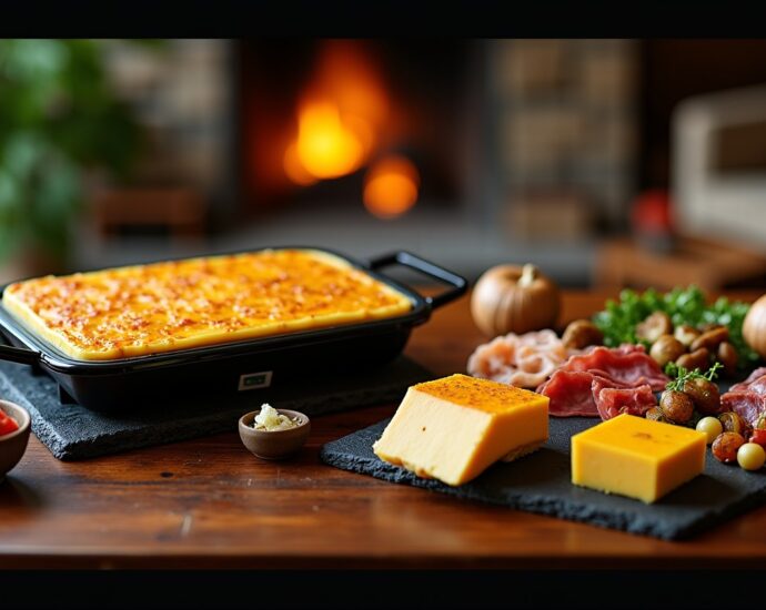 Raclette d'exception : recettes innovantes et conseils pour un festin inoubliable