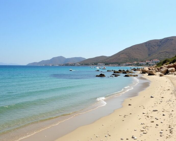 Halikounas à Corfou : Une plage sauvage au cœur d'une nature préservée